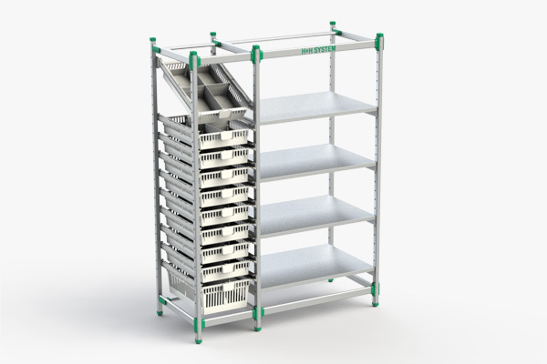 H+H FlexShelf - storage shelf